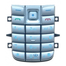 Nokia 6020 Keypad Latin Zilver
