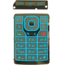 Nokia N76 Keypad Set Latin Blauw