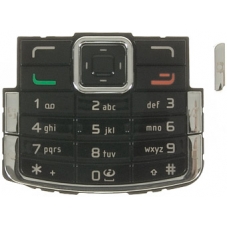 Nokia N72 Keypad Latin Zwart