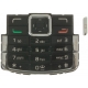 Nokia N72 Keypad Latin Zwart
