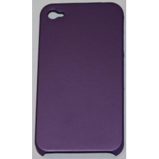 Hard Case Plastic Rubber Paars voor Apple iPhone 4/ 4S