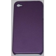 Hard Case Plastic Rubber Paars voor Apple iPhone 4/ 4S