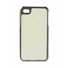 Hard Case Textured Wit voor iPhone 4/ 4S
