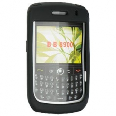 Silicon Case Zwart voor BlackBerry 8900 Curve