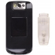 Hard Case Snap-on Zwart voor BlackBerry 8230 Pearl Flip