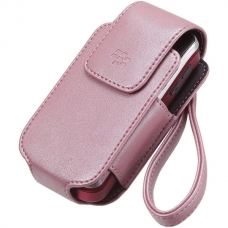 BlackBerry Leder Beschermtasje Pink met Polsbandje (HDW-19595-004)