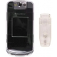 Kristal Hoesje met Swivel Riem Clip voor BlackBerry 8220 Pearl Flip