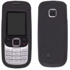 Silicon Case Zwart voor Nokia 2330 Classic