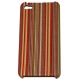Hard Case Stripes Colorful Geel voor Apple iPhone 4