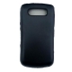 Hard Case Aluminium Achter/Silicon Voor Zwart voor BlackBerry 9700 Bold