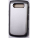 Hard Case Aluminium Achter/Silicon Voor Zwart/Grijs voor BlackBerry 9700 Bold