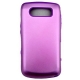 Hard Case Aluminium Achter/Silicon Voor Paars voor BlackBerry 9700 Bold