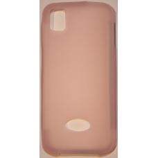 Silicon Case Pink voor Samsung F490