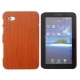 Hard Case Plastic Rood Hout voor Samsung P1000 Galaxy Tab
