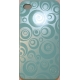 Hard Case Circle Design Licht Blauw voor Apple iPhone 4/ 4S