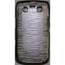Hard Case Horizontale Electro Strepen Grijs voor BlackBerry 9700 Bold