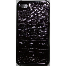 Hard Case Krokodil Patroon Donker Bruin voor Apple iPhone 4/ 4S
