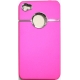 Hard Case Electro Stijl Fuchsia Roze voor Apple iPhone 4