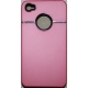 Hard Case Electro Stijl Zalm Roze voor Apple iPhone 4