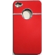 Hard Case Electro Stijl Rood voor Apple iPhone 4