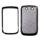 Hard Case Horizontale Electro Strepen Zilver voor BlackBerry 9800 Torch