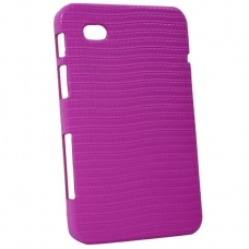 Hard Case Leder Hot Pink voor Samsung P1000 Galaxy Tab