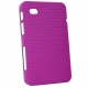 Hard Case Leder Hot Pink voor Samsung P1000 Galaxy Tab