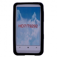 Metal Case Hybride Zwart voor HTC HD7