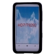 Metal Case Hybride Zwart voor HTC HD7