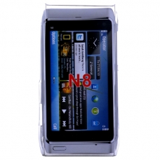Hard Case Aluminium Design Zilver voor Nokia N8-00