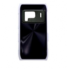 Hard Case Aluminium Design Zwart voor Nokia N8