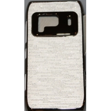 Hard Case Horizontale Electro Strepen Zwart/Wit voor Nokia N8