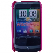 Hard Case Perforated Mesh Hot Pink voor HTC Wildfire/Google G8