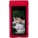 Hard Case Rubber Hot Pink voor Sony Ericsson Satio (Idou)/U1