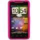 Hard Case Pink met Rubber Frame voor HTC Evo 4G