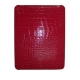 Hard Case Leder Rood voor Apple iPad