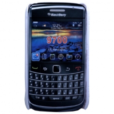 Hard Case Perforated Mesh Wit voor BlackBerry 9700 Bold