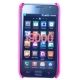 Hard Case Perforated Mesh Pink voor Samsung GT-i9000 Galaxy S