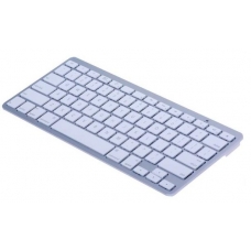 Draadloos Bluetooth QWERTY Toetsenbord Wit voor Apple iPad/ iPhone