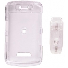 Kristal Hoesje met Swivel Riem Clip voor BlackBerry 9530 Storm