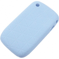 BlackBerry Embossed Silicon Skin Blauw (HDW-24540-001)