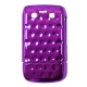 Hard Case Sparkle Dot Patroon Paars voor BlackBerry 9700 Bold