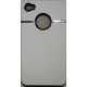 Hard Case Electro Style Wit voor Apple iPhone 4