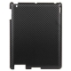 Hard Case Carbon Fiber Zwart voor Apple iPad2/ iPad3