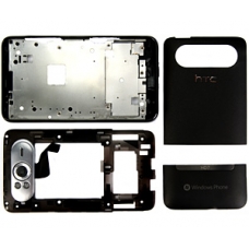 HTC HD7 Cover Set Zwart