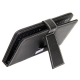 Lederen Beschermtas Zwart met Mini Toetsenbord voor 10 inch Tablet PC
