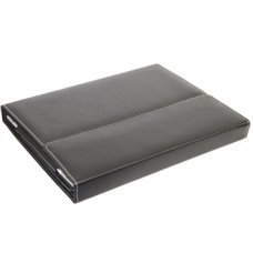 Lederen tas Zwart met Bluetooth Toetsenbord voor Apple iPad1/ iPad2/ iPad3