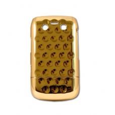 Hard Case Sparkle Dot Patroon Goud voor BlackBerry 9700 Bold