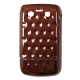 Hard Case Sparkle Dot Patroon Bruin voor BlackBerry 9700 Bold