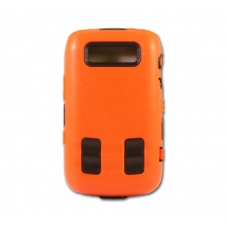 Hard Case Combo Design Oranje/Zwart voor BlackBerry 9700 Bold